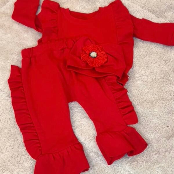 ترنج كرانيش احمر 3 قطع