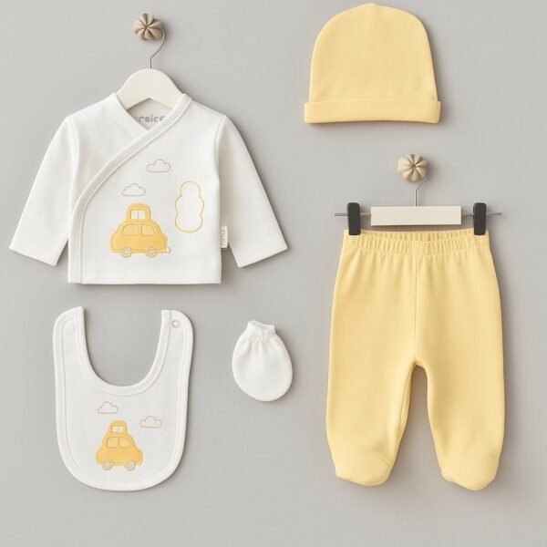 بيجاما سيارة الغيوم مكونه من ٥ قطع