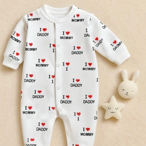 سالوبيت (I Love Mommy I Love Daddy) قطن ناعم