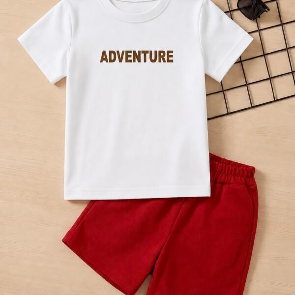 طقم "Adventure" الصيفي قطعتين (للجنسين)