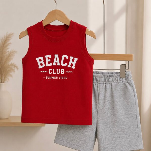 طقم "Beach Club" الصيفي للأطفال قطعتين